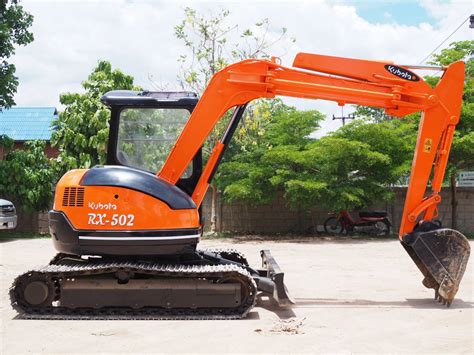 kubota rx502 excavator specs